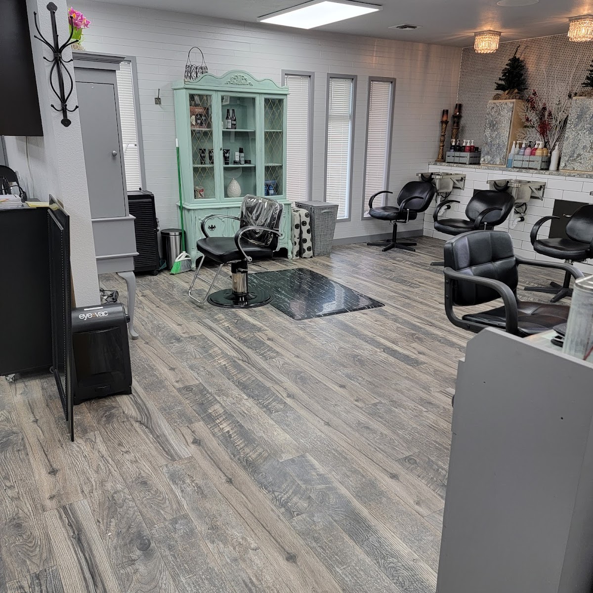 The styling floor at Nouveau Spa and Salon in West Yakima